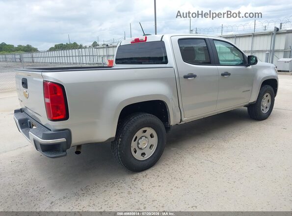 1GCGSBEA5G1281979 2016 CHEVROLET COLORADO Silver უკანა მარჯვენა