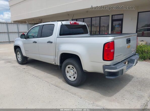 1GCGSBEA5G1281979 2016 CHEVROLET COLORADO Silver უკანა მარცხენა