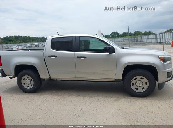 1GCGSBEA5G1281979 2016 CHEVROLET COLORADO Silver უკანა სალონის ხედი