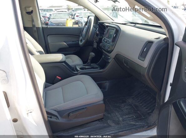 1GCGSBEA5J1277681 2018 CHEVROLET COLORADO White წინა სალონის ხედი