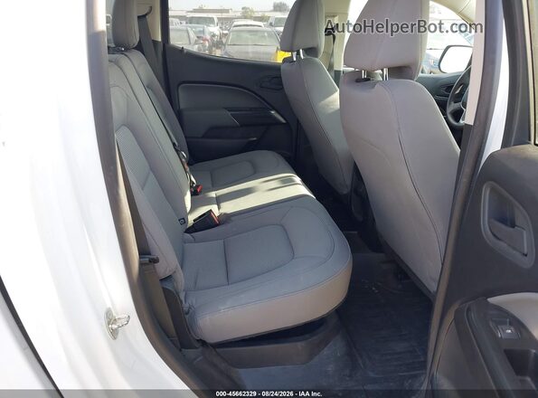1GCGSBEA5J1277681 2018 CHEVROLET COLORADO White VIN კოდის სტიკერის ხედი