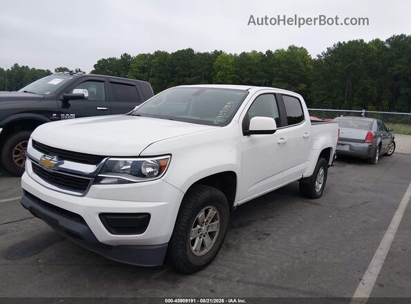1GCGSBEA5K1161317 2019 CHEVROLET COLORADO White Առջևի ձախ երեք քառորդ տեսարան