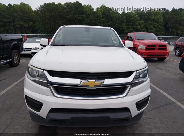 1GCGSBEA5K1161317 2019 CHEVROLET COLORADO White Դիմացի տեսք