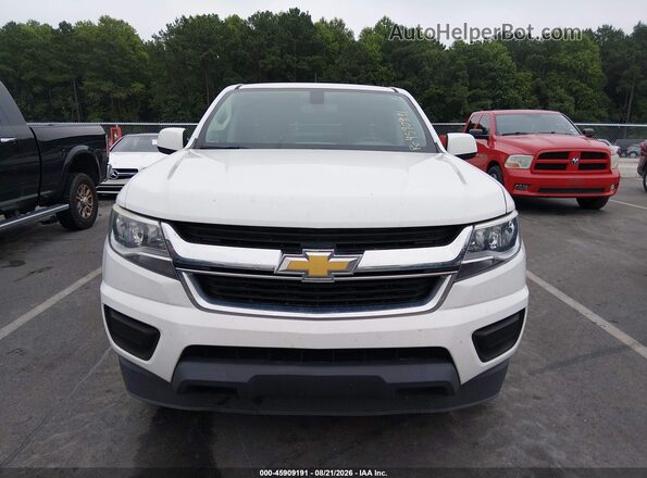 1GCGSBEA5K1161317 2019 CHEVROLET COLORADO White Սարքավորումների վահանակի տեսք