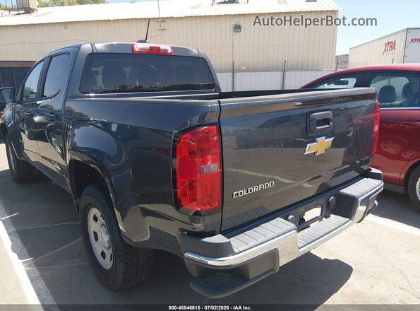 1GCGSBEA6H1225292 2017 CHEVROLET COLORADO Gray უკანა მარცხენა