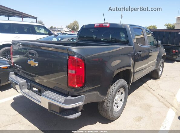1GCGSBEA6H1225292 2017 CHEVROLET COLORADO Gray უკანა მარჯვენა