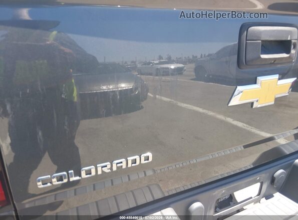 1GCGSBEA6H1225292 2017 CHEVROLET COLORADO Gray უკანა სალონის ხედი