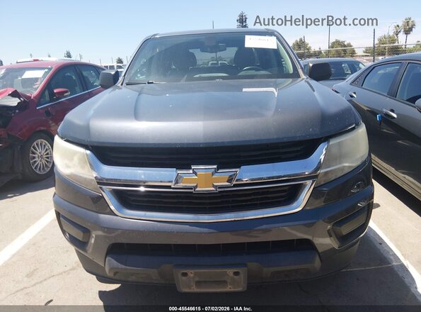 1GCGSBEA6H1225292 2017 CHEVROLET COLORADO Gray 