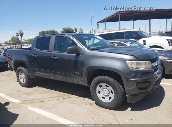 1GCGSBEA6H1225292 2017 CHEVROLET COLORADO Gray 