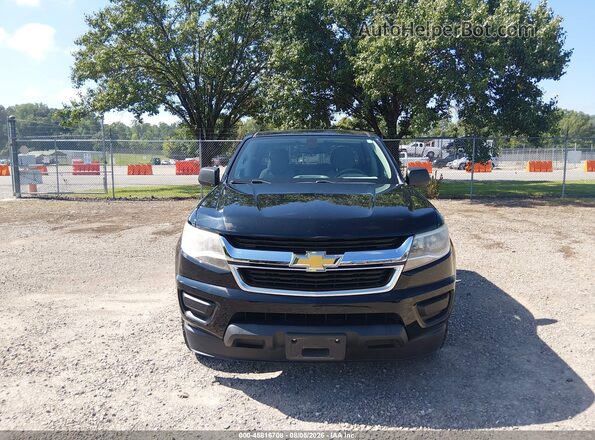 1GCGSBEA6J1250442 2018 CHEVROLET COLORADO Black ხელსაწყოთა პანელის ხედი