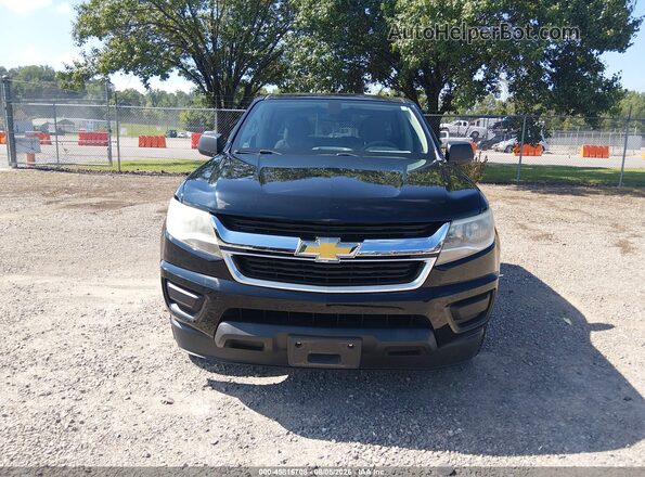 1GCGSBEA6J1250442 2018 CHEVROLET COLORADO Black წინა ხედი