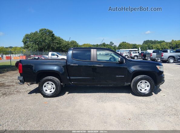 1GCGSBEA6J1250442 2018 CHEVROLET COLORADO Black უკანა სალონის ხედი