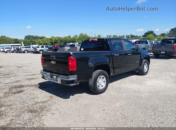 1GCGSBEA6J1250442 2018 CHEVROLET COLORADO Black უკანა მარჯვენა