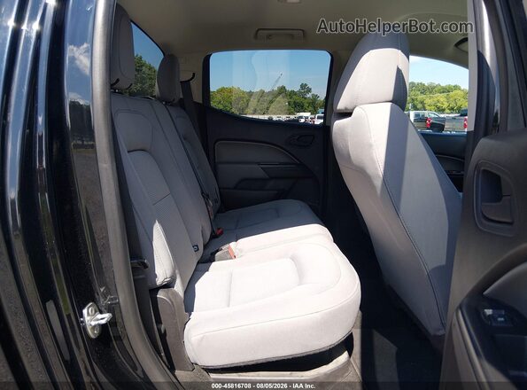 1GCGSBEA6J1250442 2018 CHEVROLET COLORADO Black VIN კოდის სტიკერის ხედი