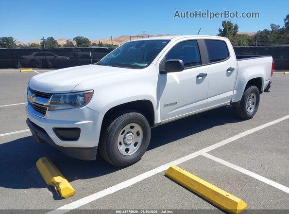 1GCGSBEA6J1307741 2018 CHEVROLET COLORADO White Передня ліва чверть