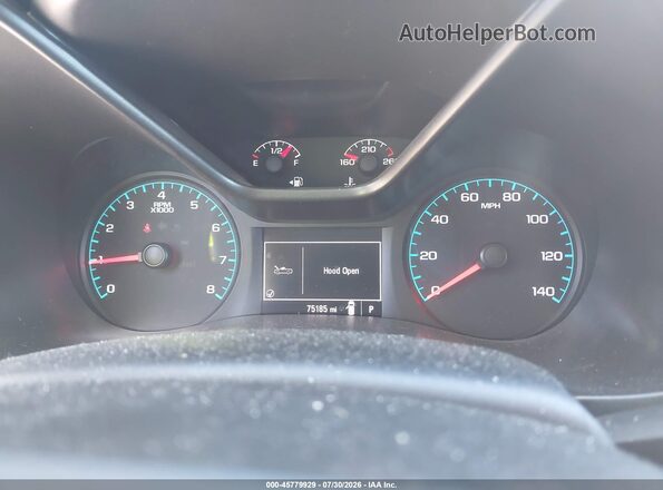 1GCGSBEA6J1307741 2018 CHEVROLET COLORADO White Вид задніх сидінь