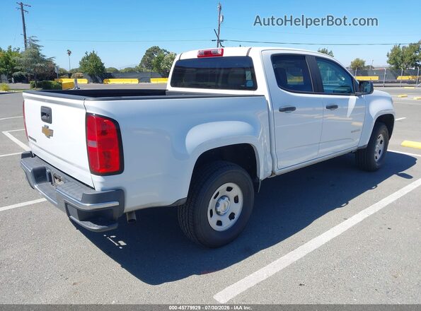 1GCGSBEA6J1307741 2018 CHEVROLET COLORADO White Задня права чверть