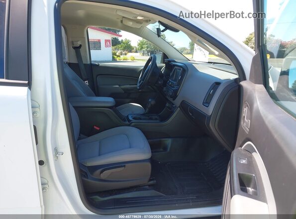 1GCGSBEA6J1307741 2018 CHEVROLET COLORADO White Вид салону спереду