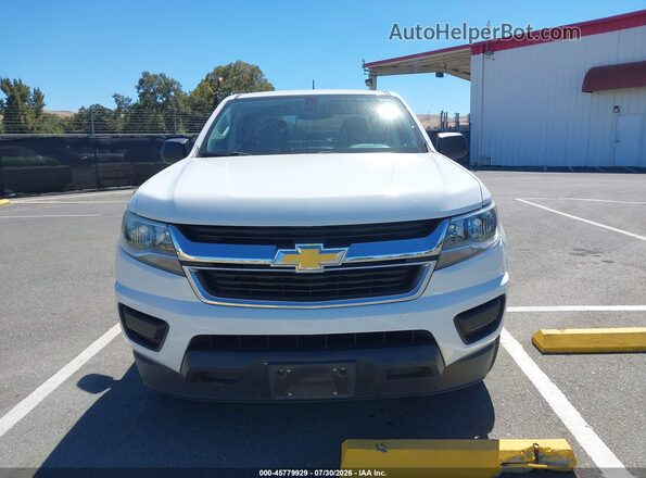 1GCGSBEA6J1307741 2018 CHEVROLET COLORADO White Вид задньої частини салону