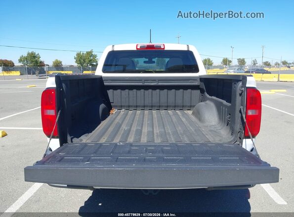 1GCGSBEA6J1307741 2018 CHEVROLET COLORADO White Вид щитка приладів