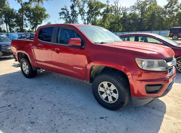 1GCGSBEA7G1373112 2016 CHEVROLET COLORADO Красный Передняя правая четверть