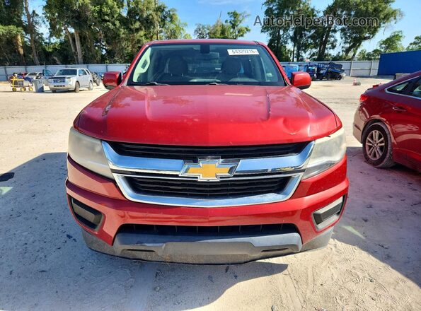1GCGSBEA7G1373112 2016 CHEVROLET COLORADO Красный Вид спереди