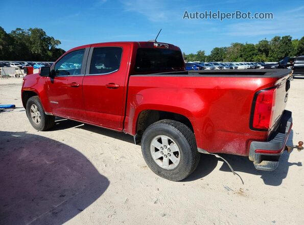 1GCGSBEA7G1373112 2016 CHEVROLET COLORADO Красный Задняя левая четверть