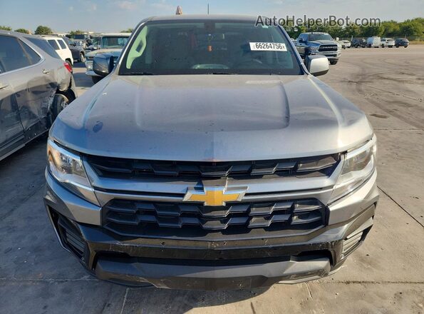 1GCGSBEA7M1170782 2021 CHEVROLET COLORADO Silver წინა ხედი