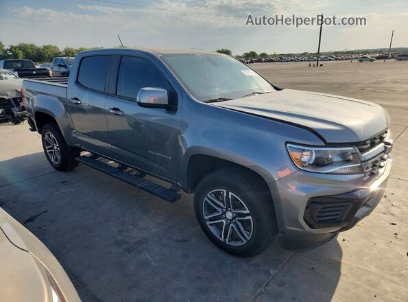 1GCGSBEA7M1170782 2021 CHEVROLET COLORADO Silver წინა მარჯვენა