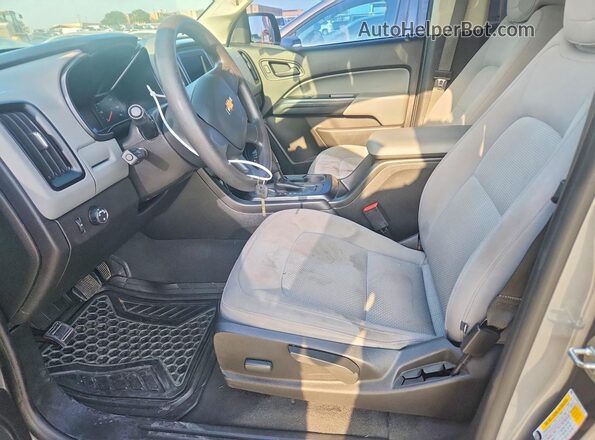 1GCGSBEA7M1170782 2021 CHEVROLET COLORADO Silver წინა სალონის ხედი