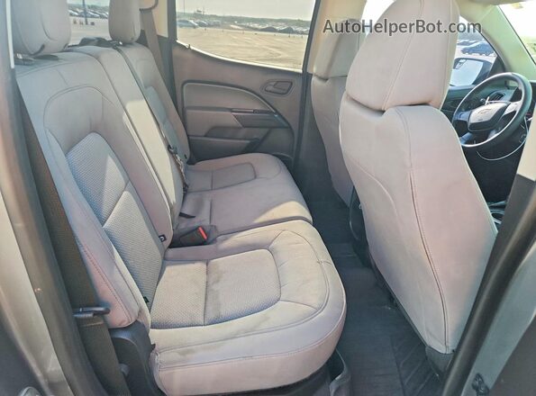 1GCGSBEA7M1170782 2021 CHEVROLET COLORADO Silver უკანა სავარძლების ხედი