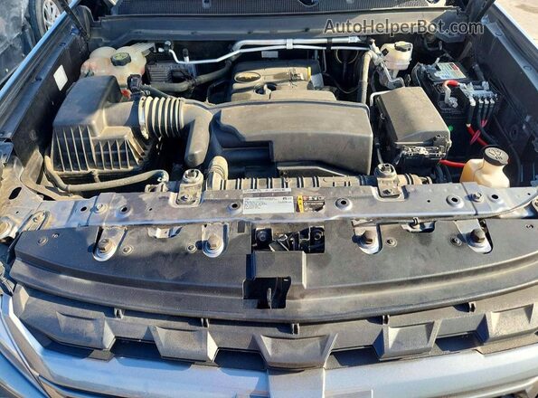 1GCGSBEA7M1170782 2021 CHEVROLET COLORADO Silver უკანა სალონის ხედი