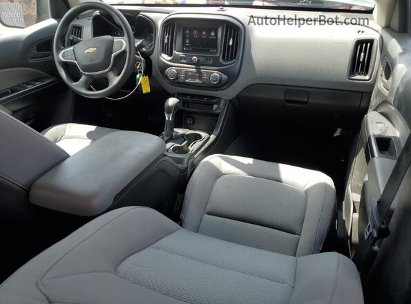 1GCGSBEA7N1208495 2022 CHEVROLET COLORADO Gray Widok deski rozdzielczej