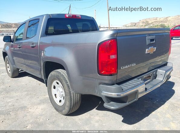 1GCGSBEA8J1240852 2018 CHEVROLET COLORADO Серебряный Задняя левая четверть
