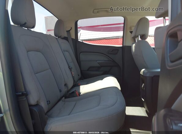 1GCGSBEA8J1240852 2018 CHEVROLET COLORADO Серебряный Вид наклейки с VIN-кодом