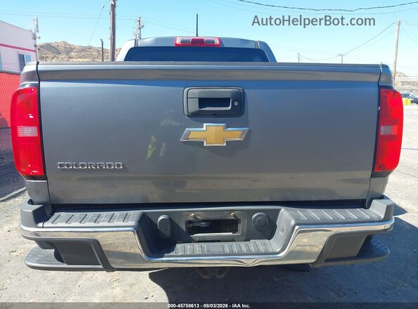 1GCGSBEA8J1240852 2018 CHEVROLET COLORADO Серебряный 