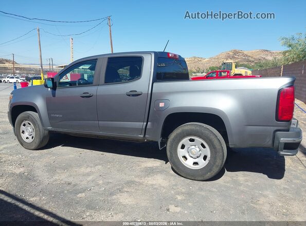 1GCGSBEA8J1240852 2018 CHEVROLET COLORADO Серебряный 
