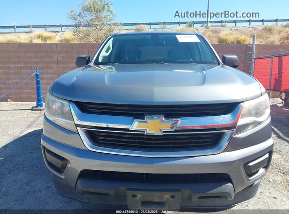 1GCGSBEA8J1240852 2018 CHEVROLET COLORADO Серебряный 