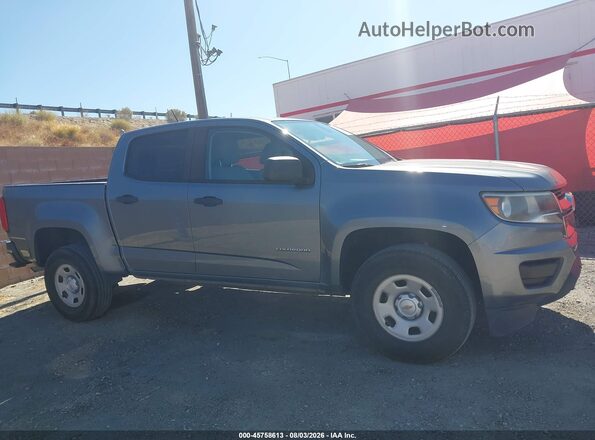 1GCGSBEA8J1240852 2018 CHEVROLET COLORADO Серебряный 