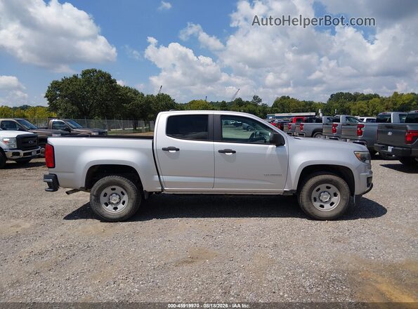 1GCGSBEA9G1289213 2016 CHEVROLET COLORADO Silver Widok wnętrza z tyłu