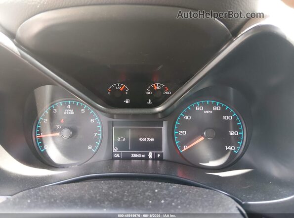 1GCGSBEA9G1289213 2016 CHEVROLET COLORADO Silver Widok tylnych siedzeń