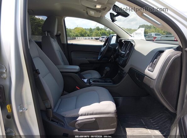 1GCGSBEA9G1289213 2016 CHEVROLET COLORADO Silver Widok wnętrza z przodu