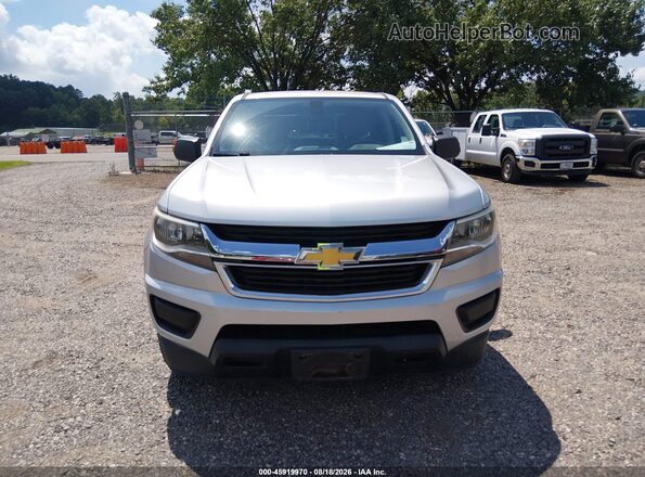 1GCGSBEA9G1289213 2016 CHEVROLET COLORADO Silver Widok z przodu