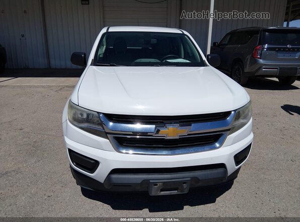1GCGSBEA9H1240532 2017 CHEVROLET COLORADO White Vista frontal