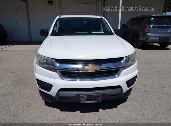1GCGSBEA9H1240532 2017 CHEVROLET COLORADO White Vista del cuadro de instrumentos