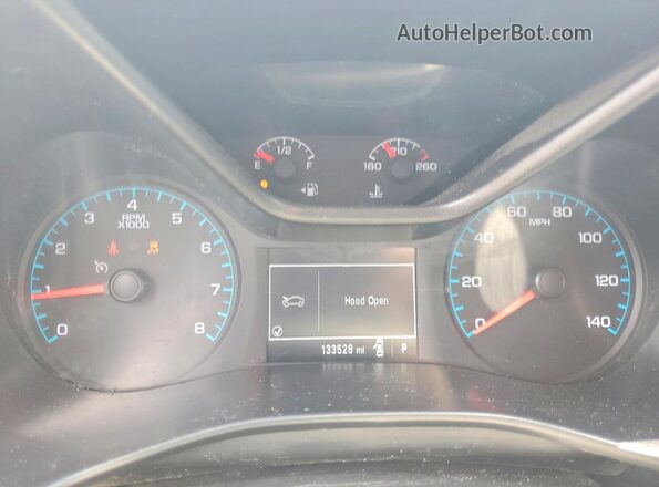 1GCGSBEA9J1172979 2018 CHEVROLET COLORADO White Instrument cluster view