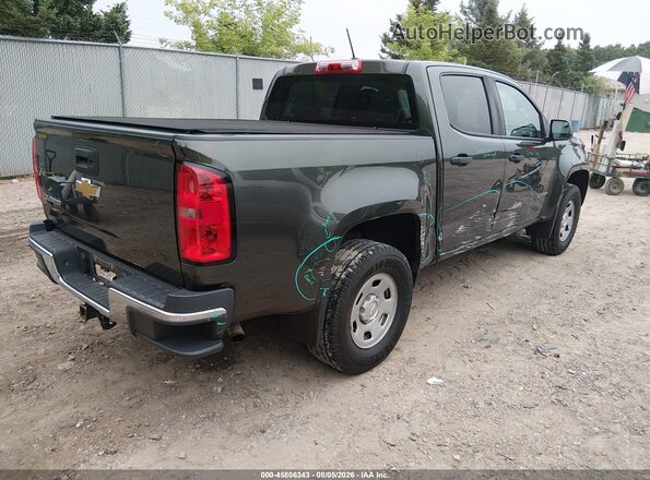 1GCGSBEA9J1176899 2018 CHEVROLET COLORADO Green Задня права чверть