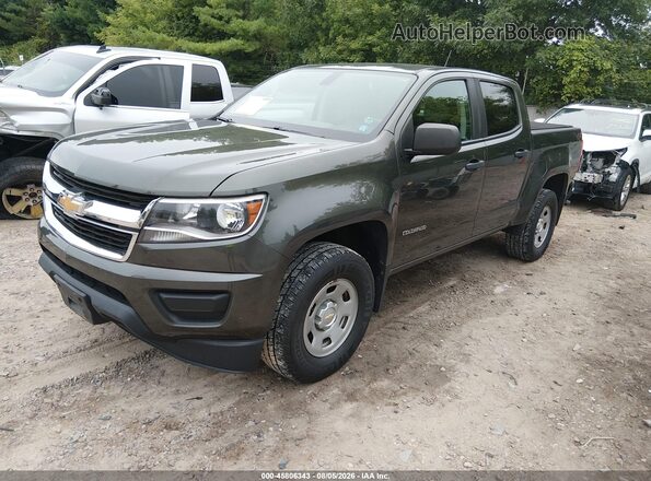 1GCGSBEA9J1176899 2018 CHEVROLET COLORADO Green Передня ліва чверть