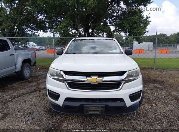 1GCGSBEAXG1289768 2016 CHEVROLET COLORADO White Вид спереду