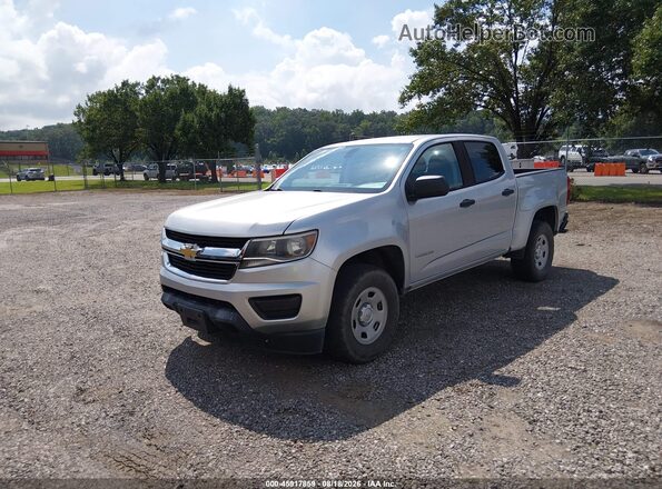 1GCGSBEAXJ1248158 2018 CHEVROLET COLORADO Серебряный Передняя левая четверть